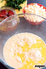 Рецепт маффины с моцареллой и томатами