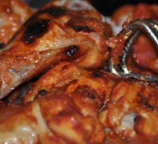 Рецепт чатни c барбекю из куриных крылышек