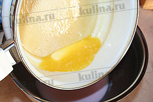 Рецепт блины на фруктовом кефире