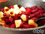 Рецепт крем-борщ из яблок и свеклы