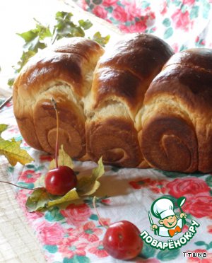Рецепт молочные булочки 'Hokkaido Milk Loaf'