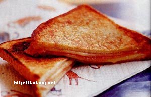 Рецепт CROQUE MONSIEUR (БУТЕРБРОДЫ)