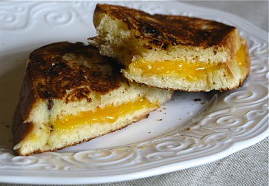 Рецепт горячий бутерброд с сыром