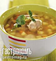 Рецепт рыбный суп с фрикадельками