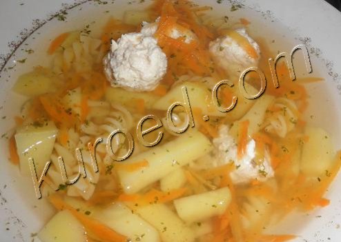 Рецепт суп с фрикадельками
