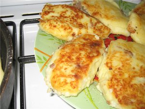 Рецепт картофельные зразы с мясом