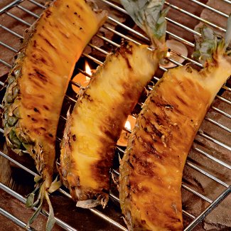 Рецепт ананас на гриле