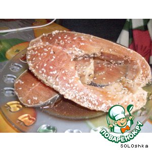Рецепт лосось-гриль в маринаде