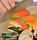 Рецепт овощи-гриль с моццареллой