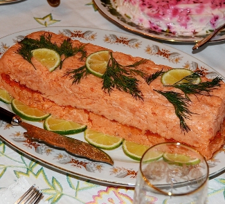 Рецепт рыбный паштет с красной икрой