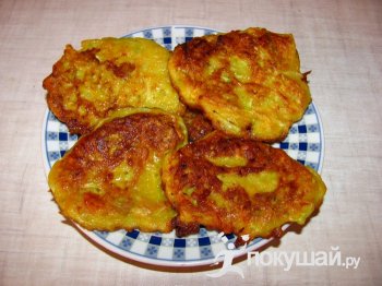 Рецепт оладушки из кабачков, тыквы и картофеля