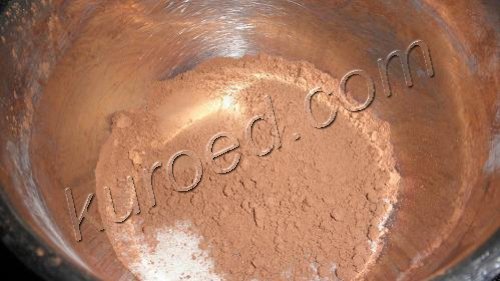 Рецепт быстрый шоколадный кекс (шоколадный манник)