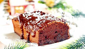 Рецепт шоколадный кекс-пирог в глазури