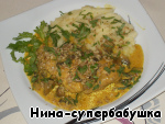 Рецепт кролик карри тушеный с грибами