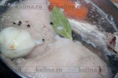 Рецепт суп из кролика с рисом и овощами