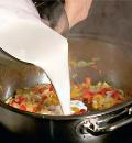 Рецепт домашняя лапша с креветочным соусом