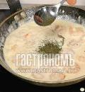 Рецепт лапша с креветками в сливочном соусе