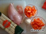 Рецепт лапша 'Удон' с курицей