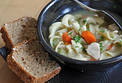 Рецепт легкий куриный суп с лапшой