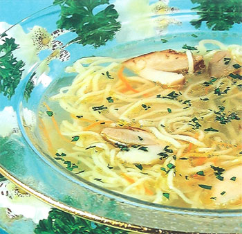 Рецепт суп-лапша домашняя