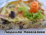 Рецепт лазанья 'Карбонара'