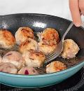 Рецепт куриные котлеты с соусом из лука-порея