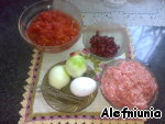 Рецепт мясные шарики с начинкой из фасоли и лука