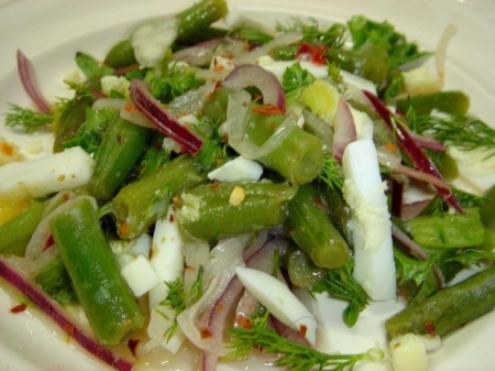 Рецепт салат из зелени петрушки и лука