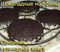 Рецепт шоколадные маффины