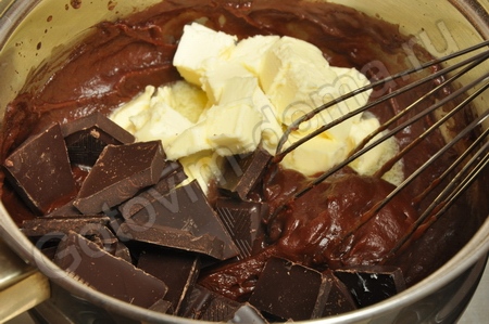 Рецепт шоколадные заварные маффины