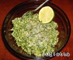 Рецепт макароны с зеленым ореховым соусом