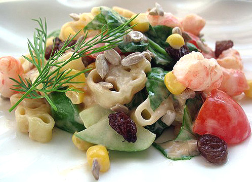 Рецепт салат из морепродуктов