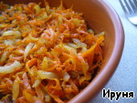 Рецепт гречневая 'Слоенка' с морковью и грибами