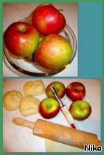 Рецепт яблочные пампушки