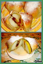 Рецепт яблочные пампушки