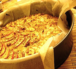 Рецепт пряный яблочный пирог