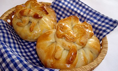 Рецепт сладкие пирожки с грецкими орехами