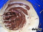 Рецепт шоколадно-карамельное пирожное с нугой и орехами