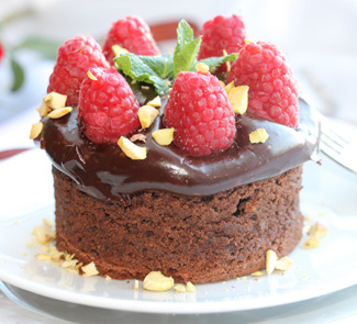 Рецепт шоколадно-миндальные пирожные