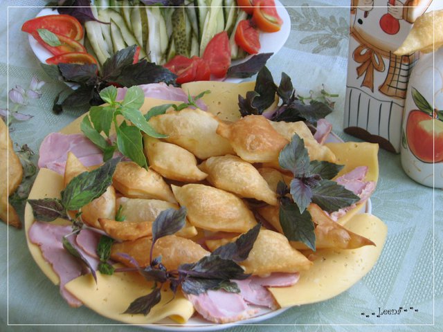 Рецепт итальянские соленые пончики 'Gnocco Fritto'