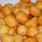 Рецепт пончики картофельные со смородиновым соусом