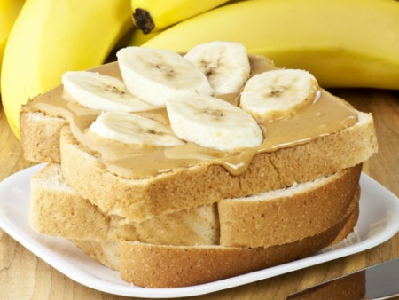 Рецепт бутерброда с бананом