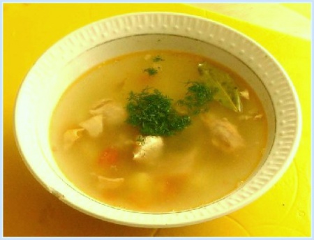 Рецепт супа изысканный с морепродуктами