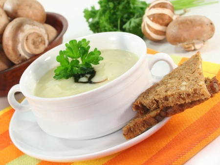 Рецепт простого грибного супа