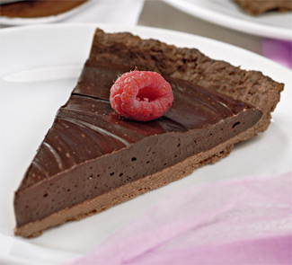 Рецепт - Тортик с шоколадным ганашем