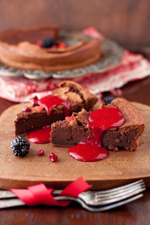 Рецепт - Французский шоколадный торт на 14 февраля 