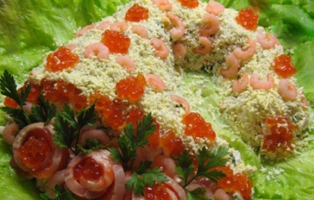 Рецепты салатов с морепродуктами с фото. Вкусные салаты с морепродуктами 