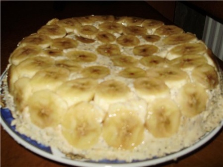 Выпечка с бананами. Рецепты с фото нежных банановых тортов 