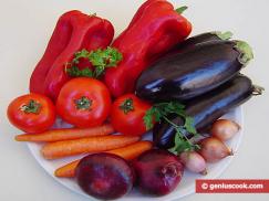 Рецепт овощное рагу с мясом