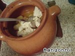 Рецепт рассольник в горшочке с козьим сыром 'Feta'